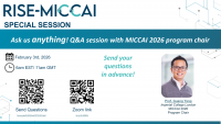Join the MICCAI 2026 Q&A with Prof. Guang Yang, Program Chair